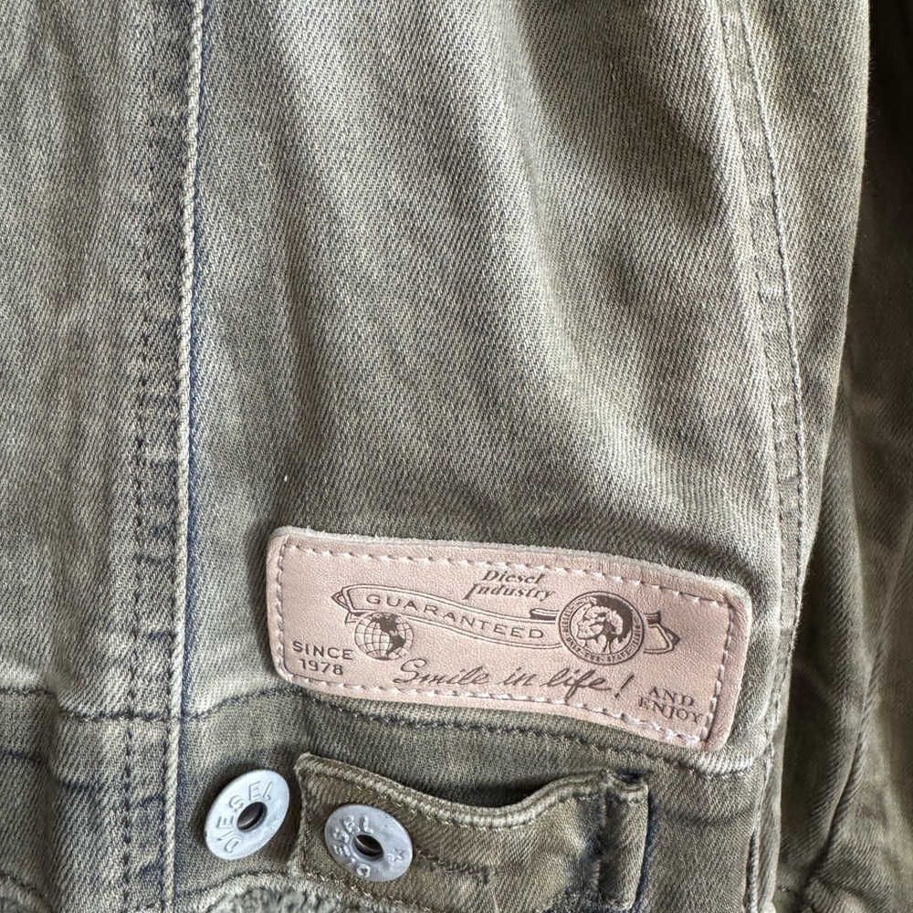 Diesel Men’s Denim Jacket size L - Picture 9 of 16